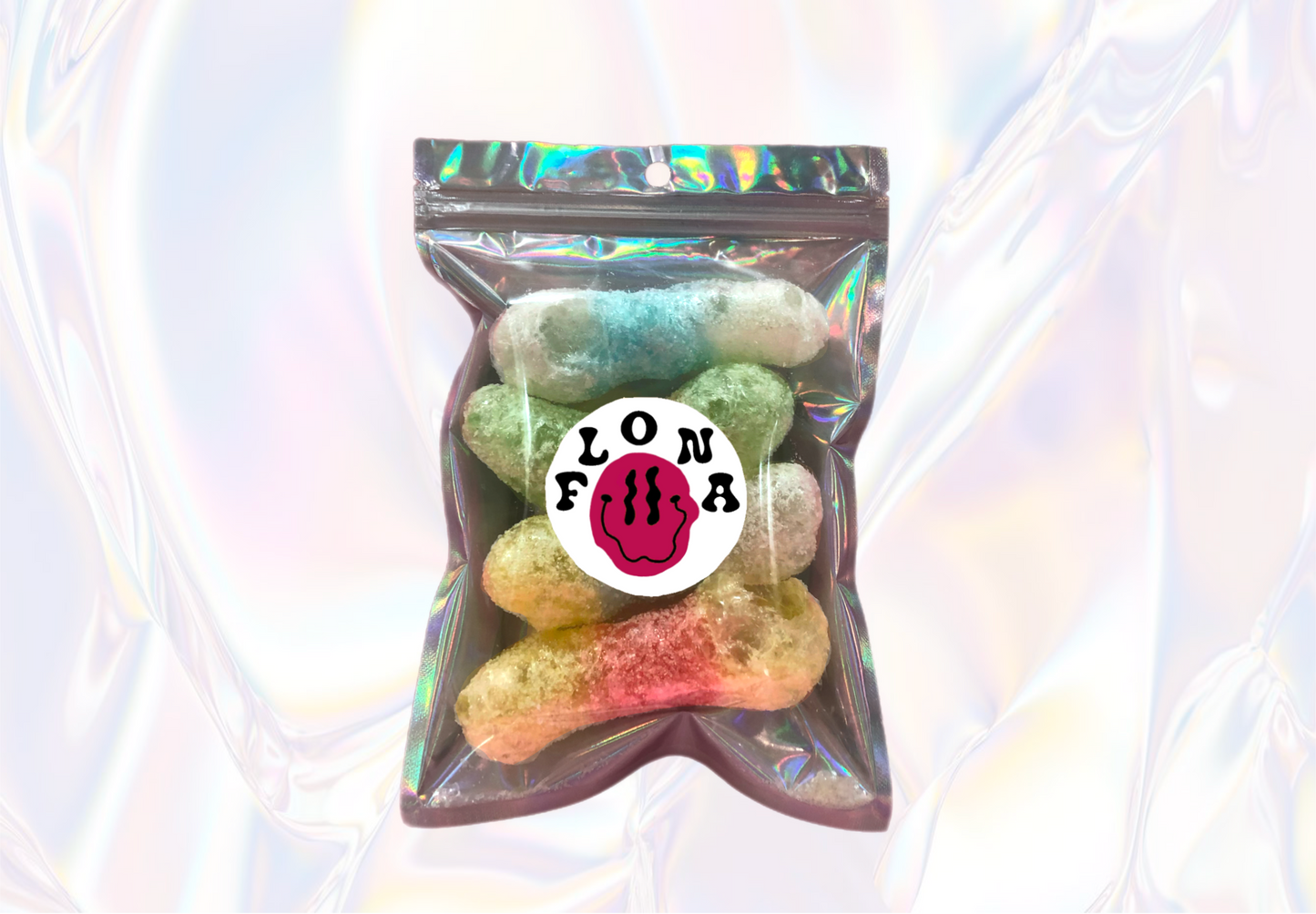 Freeze dried Gummy Worms