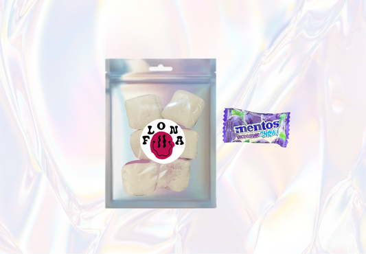 Freeze Dried Grape Mentos
