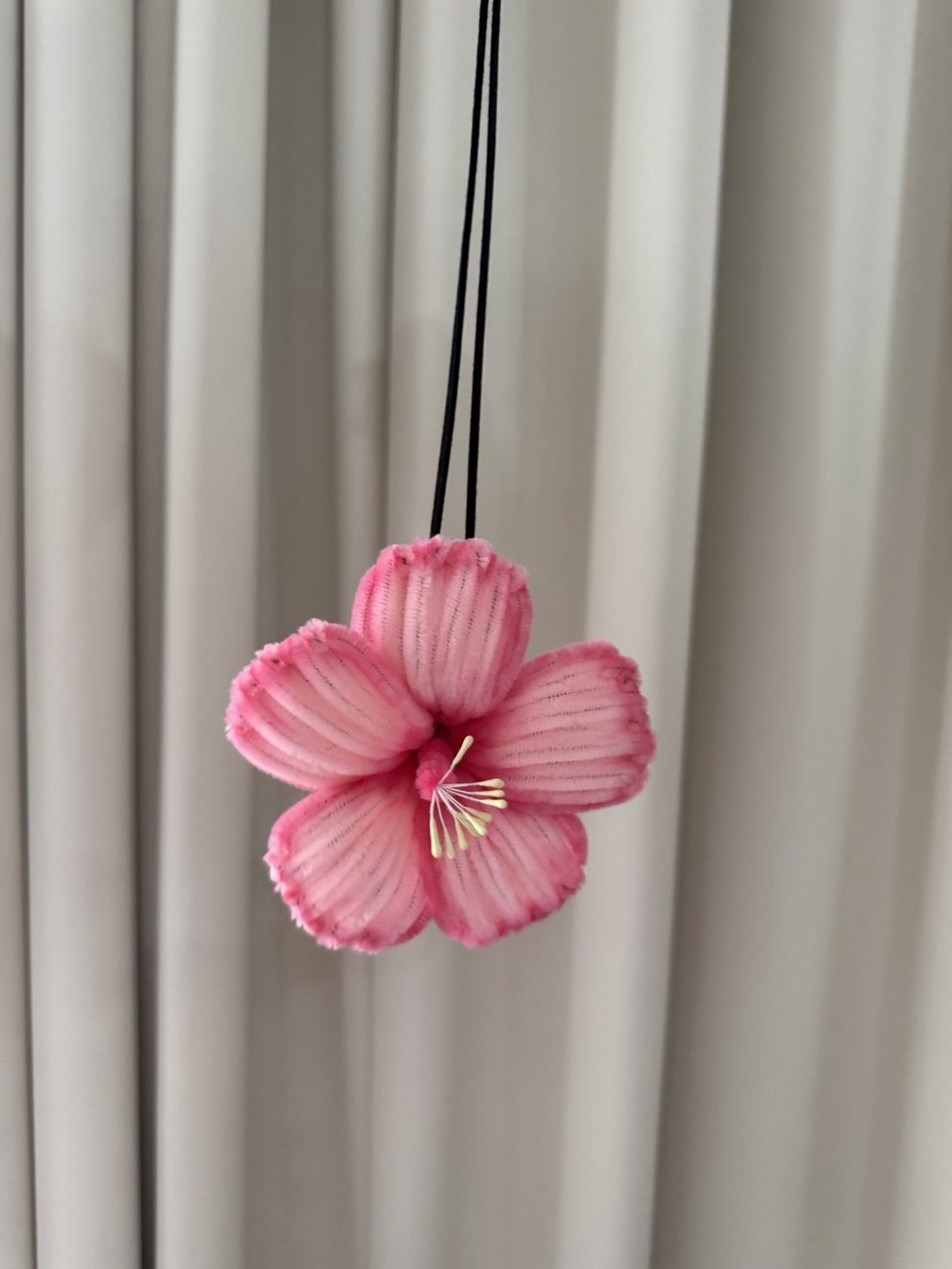 Pink hibiscus 🌺 car accessorie